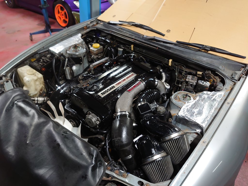 My baby got a new engine and is ready to be shipped over from Japan I can’t wait #GTR #JDM https://t.co/76H0MW2wtQ