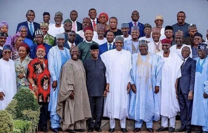 campusblaze's tweet photo. Let me introduce y’all to the problems of Nigeria #EndSARS #EndBadGoveranceInNigeria imagine there is no youth in this picture and they want Nigeria to move forward I 🤦‍♂️ https://t.co/0kaOq4pAwQ
