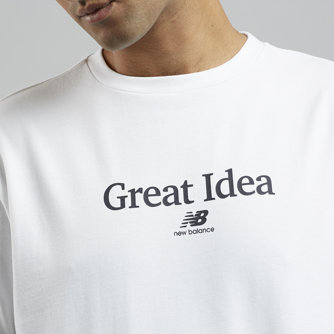 new balance be great t shirt