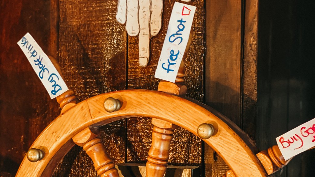 Feeling lucky? Pay £2.50 to spin our Port Mahon Wheel of Fortune for the chance to win a free shot or maybe even a whole round! Then again.. you may end up contributing to the staff drinks...