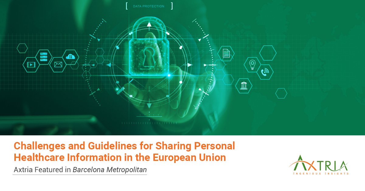 How can organizations properly share #HealthCareData that complies with Europe’s General Data Protection Regulation(#GDPR) – one of the world's strictest #privacy and #DataSecurity laws? In <a href="/bcnmetropolitan/">BCN Metropolitan</a>, #Axtria's <a href="/indermamc87/">indermamc</a> &amp; Jeremy Carter explain: hubs.ly/H0y8kHj0