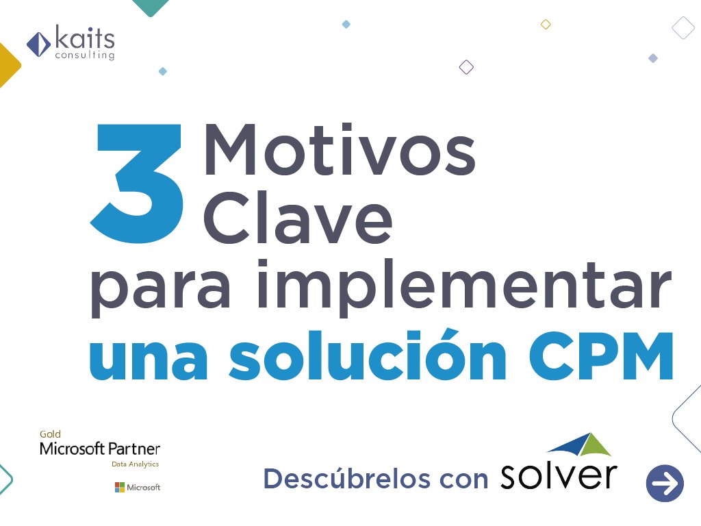 📍 ¿Sabes cómo elegir el mejor proveedor de Gestión de Rendimiento Corporativo (#CPM)? Te traemos 'Motivos clave para implementar una solución de CPM en tu organización' de la mano de nuestro partner #Solver. Fortalece tu #planeamientofinanciero ante la #IncertidumbreFinanciera! https://t.co/O3zCUbjpqp