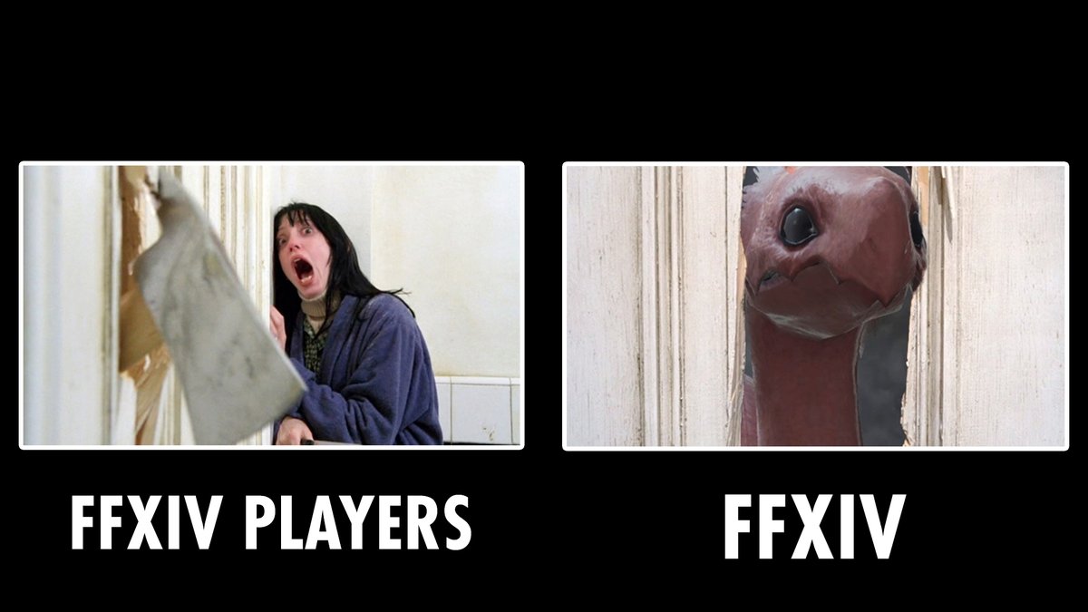 As I understand, this is the current state of Final Fantasy XIV. #FFXIV