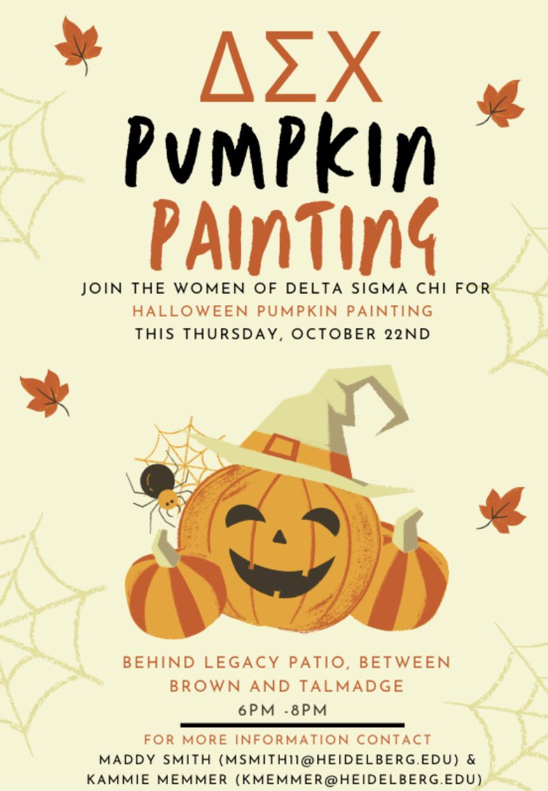 DeltaSigmaChi33's tweet photo. mark your calendars! This thursday is another in person event! Come hangout with some of our amazing actives! https://t.co/xWADygbFPL