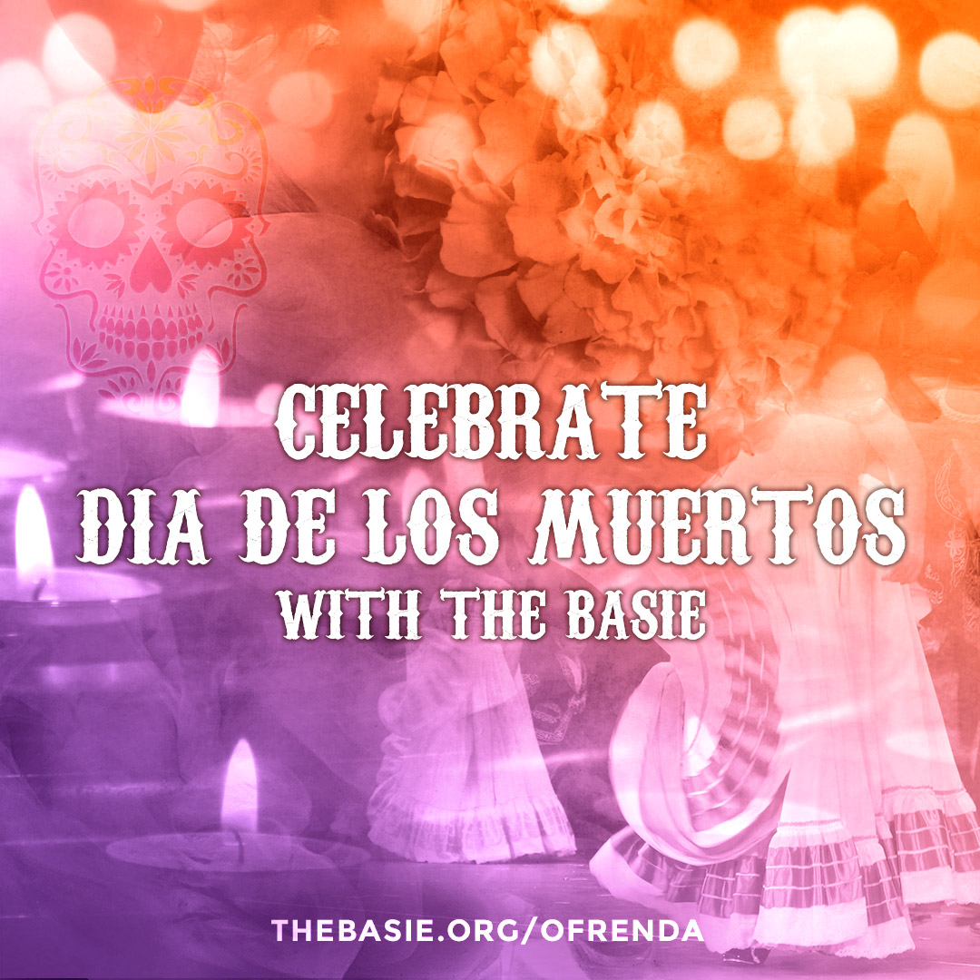 Celebrate Dia de los Muertos with the Count Basie! Check out thebasie.org/ofrenda/ for information on how you can contribute to our Virtual Community Ofrenda and our FREE Sugar Skull Mask Painting workshop. #DiaDeLosMuertos #sugarskull #celebrate #ofrenda #community