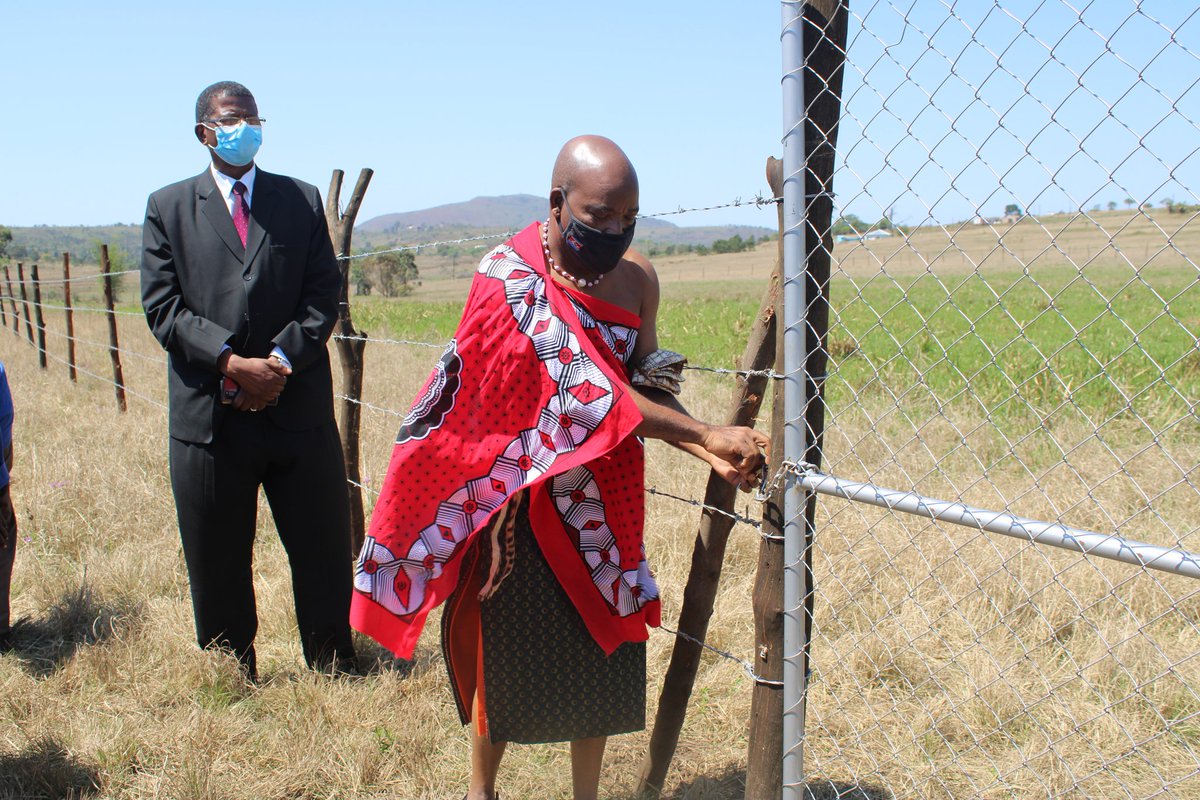 AcatLilima's tweet photo. The Commissioning of the Climate Resilience Building Project Activities by the Honourable Minister of Tourism and Environmental Affairs, Babe Moses Vilakati on the 16th October 2020 at  Manyiseni Umphakatsi in the Shiselweni region. https://t.co/pwsPwcm7cc