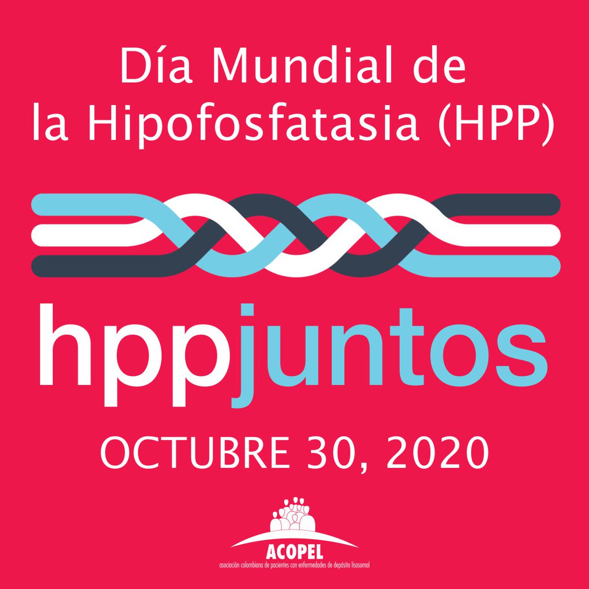 acopelcomunica's tweet photo. El 30 de octubre se conmemora el Día Mundial de la Hipofosfatasia (HPP), Queremos resaltar a todos los pacientes que hacen parte de la familia ACOPEL que conviven con esta enfermedad, juntos somos más #HPPDay #HPPJuntos #HPPTogether #FamiliaAcopel https://t.co/1OdtpXB69D