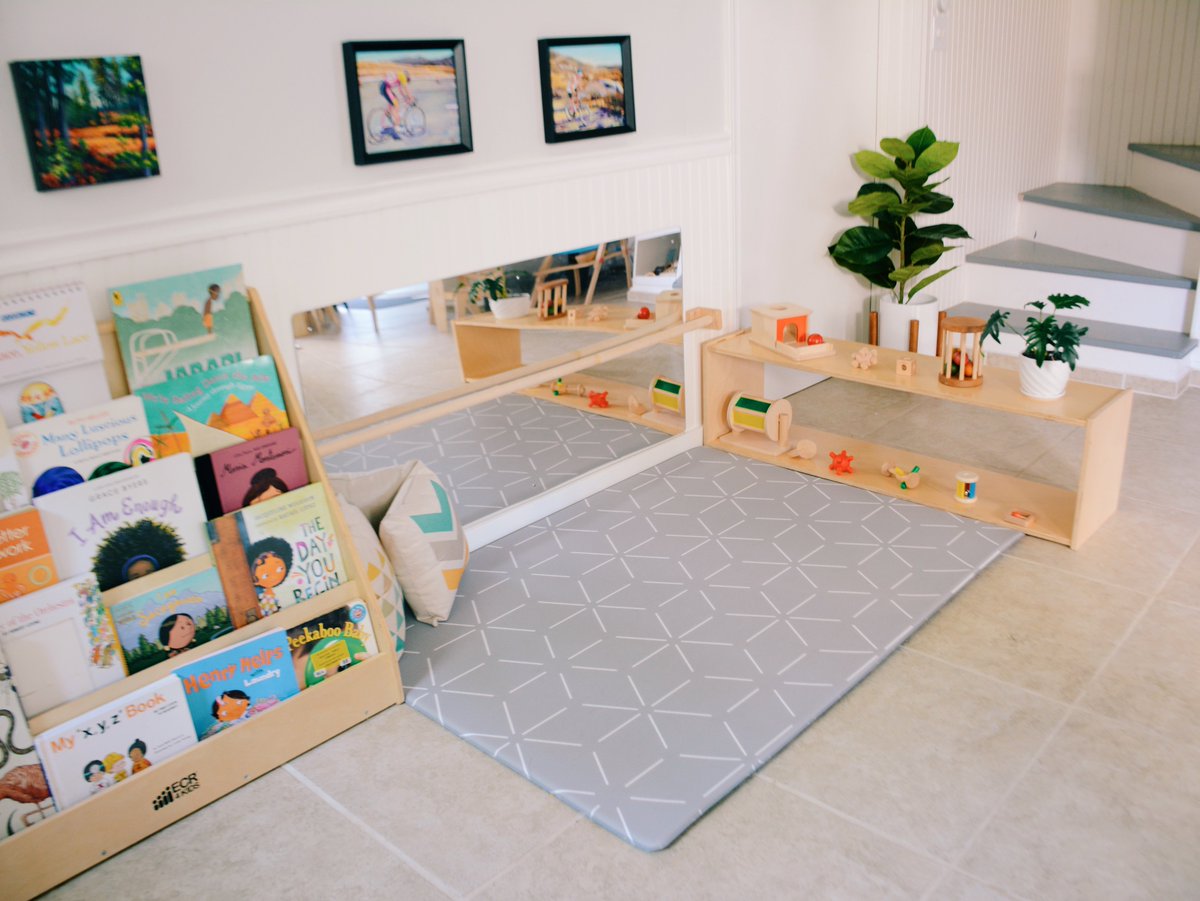 Check out this peek into a #Montessori home learning space - complete with our Level 2 materials: bit.ly/3o7YxYQ