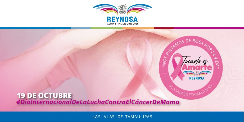 Hoy 19 de octubre se conmemora el Día Internacional de la lucha contra el Cáncer de Mama. 💗

La detección temprana es clave. Por eso, no olvides autoexaminarte. 
 💕