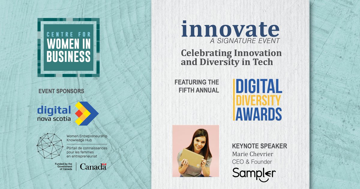 SamplerBusiness's tweet image. Our CEO, @MarieChevy, is speaking on #digitalproductsampling, partnering with conglomerates, trends in the #CPG space, &amp;amp; building DTC relationships this Wednesday!

Join her at #NSInnovate an event celebrating innovation and diversity in technology: go.sampler.io/innovate-sampl…
