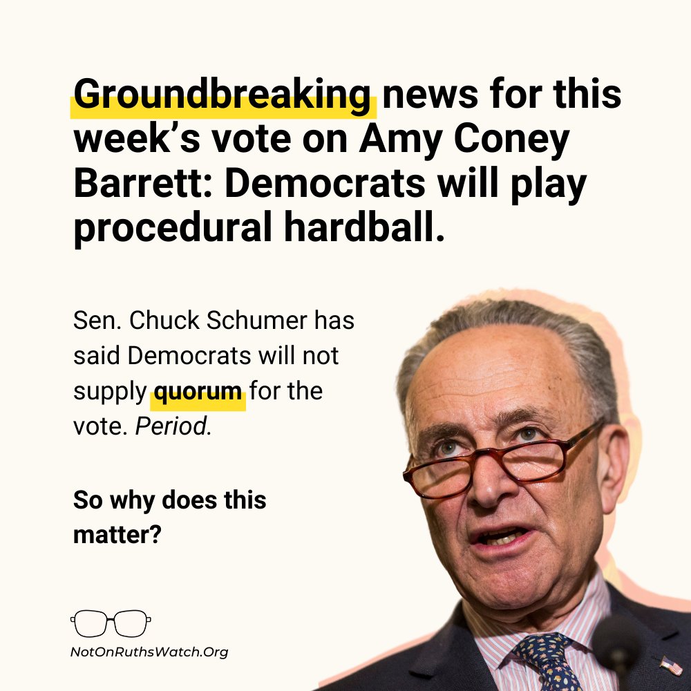 NotOnRuthsWatch's tweet photo. Start mobilizing for the Oct. 21 #RuthsWatch national day of action! Rollout is tomorrow!
Get ready for this one-day, laser-focused digital action, nationwide that will help GOP senators understand this truth: their vote on Ruth's seat will determine their political fate. (1/3) https://t.co/9pXlVgFz22