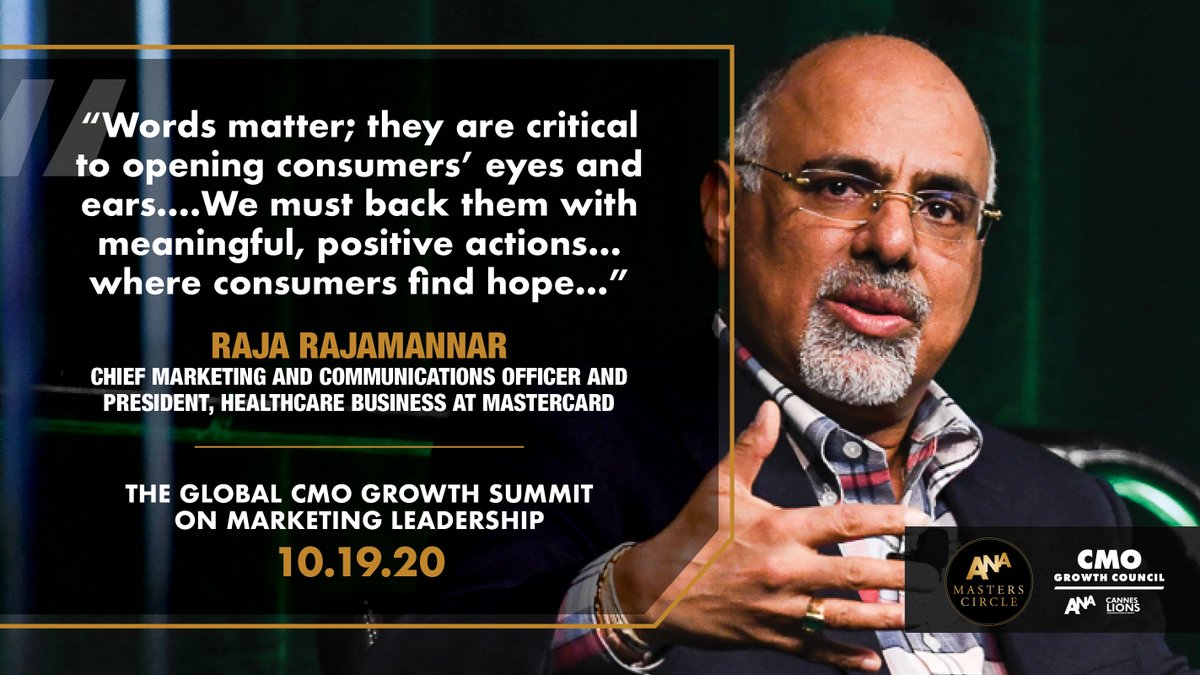 ANACMOMasters's tweet image. This afternoon at the Global CMO Growth Council Summit @RajaRajamannar and @michelleapeluso #ActionsNotAds #GrowthSummit
