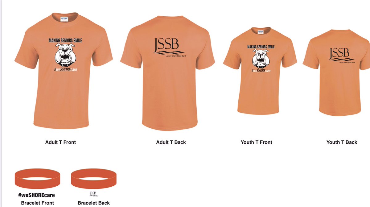 JSFBLA's tweet photo. #weSHOREcare is back! Our aim this year is to help senior care facilities in the surrounding areas. With a donation of $5 you receive a bracelet, a $10 donation receives a t-shirt, &amp; $15 or more donation receives both a bracelet &amp; t-shirt. Please make checks payable JS FBLA. https://t.co/TJ9MMzlrWP