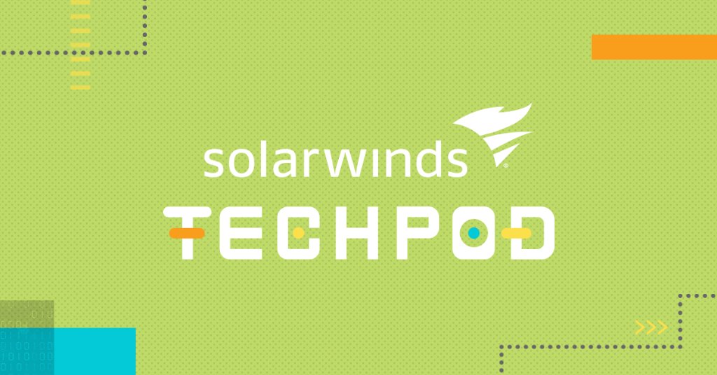 solarwinds's tweet image. Listen to SolarWinds #TechPod where we cut through the jargon and cover the latest tech and IT trends. slrwnds.com/3svra