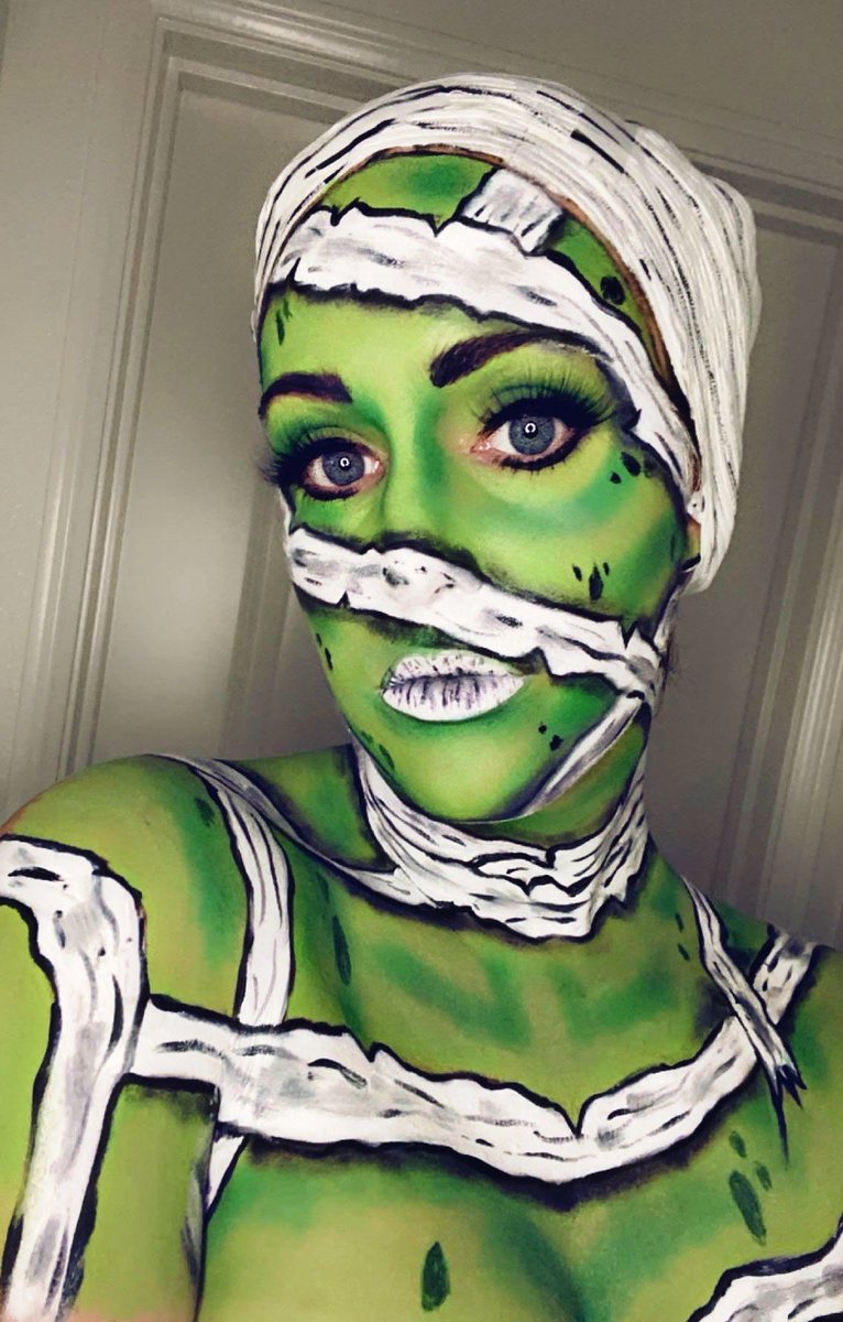  #Mummy  #HalloweenMakeup  #31daysofHalloween