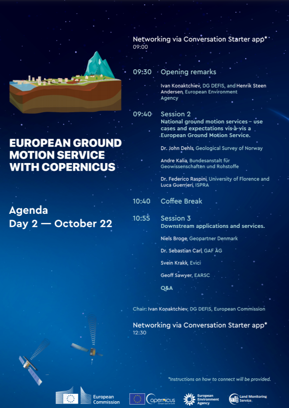 jdehls's tweet photo. At the upcoming #egms workshop from @CopernicusEU Registration deadline today https://t.co/SBUTfKtrL3) I will present https://t.co/sMy3R7JjgD, the ground motion service of Norway. #CIW2020 https://t.co/YHIzCwcVxR
