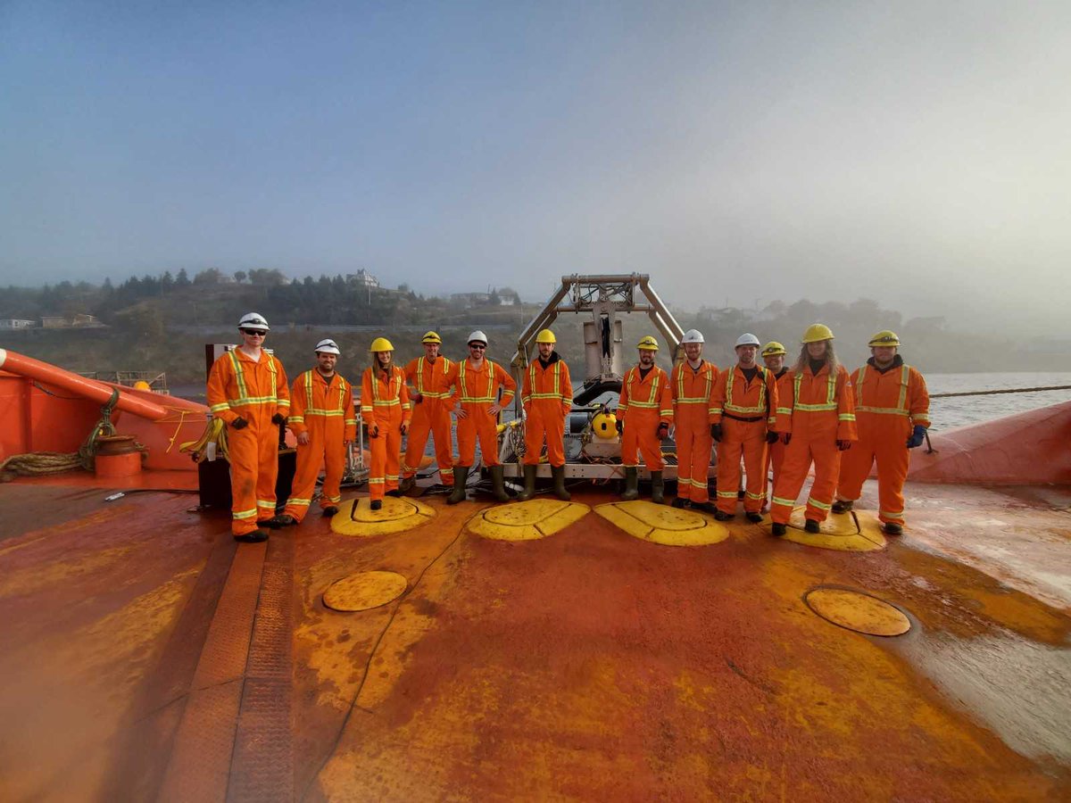 KrakenRobotics's tweet photo. And just like that... the sun sets on another successful #OceanVision campaign with @CanadaOSC! Thank you to our crew, the crew of the #AtlanticKingfisher and our partners for making this offshore campaign a success. We have collected a lot of great data!
#CanadasOceanCompany https://t.co/ERimOd5S44