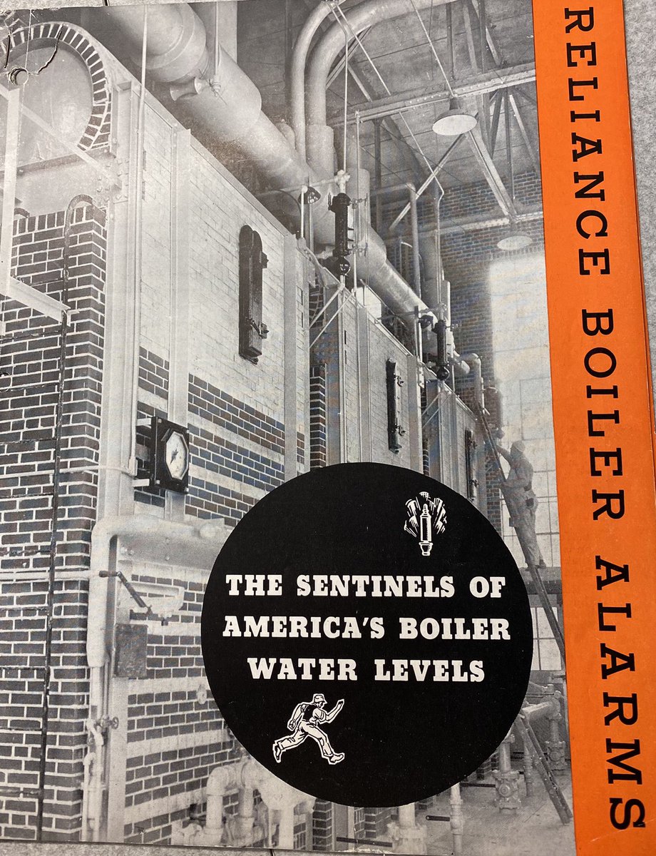 ClarkReliance's tweet photo. We stumbled upon a piece (or rather, quite a few pieces) of history today here at Clark-Reliance! Check out these historical Reliance bulletins/catalogs. #historyfacts #instrumentation #clevelandohio #WeAreClarkReliance #boilers https://t.co/JubZAvM2ZN