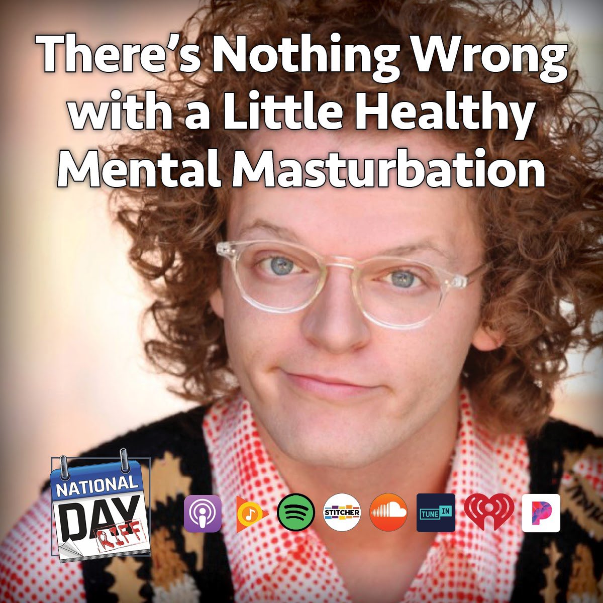 nationaldayriff's tweet photo. It’s Clean Your Virtual Desktop Day! Take it from Percy, “There’s nothing wrong with a little healthy mental masturbation. Everyone does it!”

#cleanyourvirtualdesktopday #cleanyourdesktop #computer #mentalmasturbation #nerd #sketchcomedy #comedy #podcast https://t.co/SREddQ0ofg