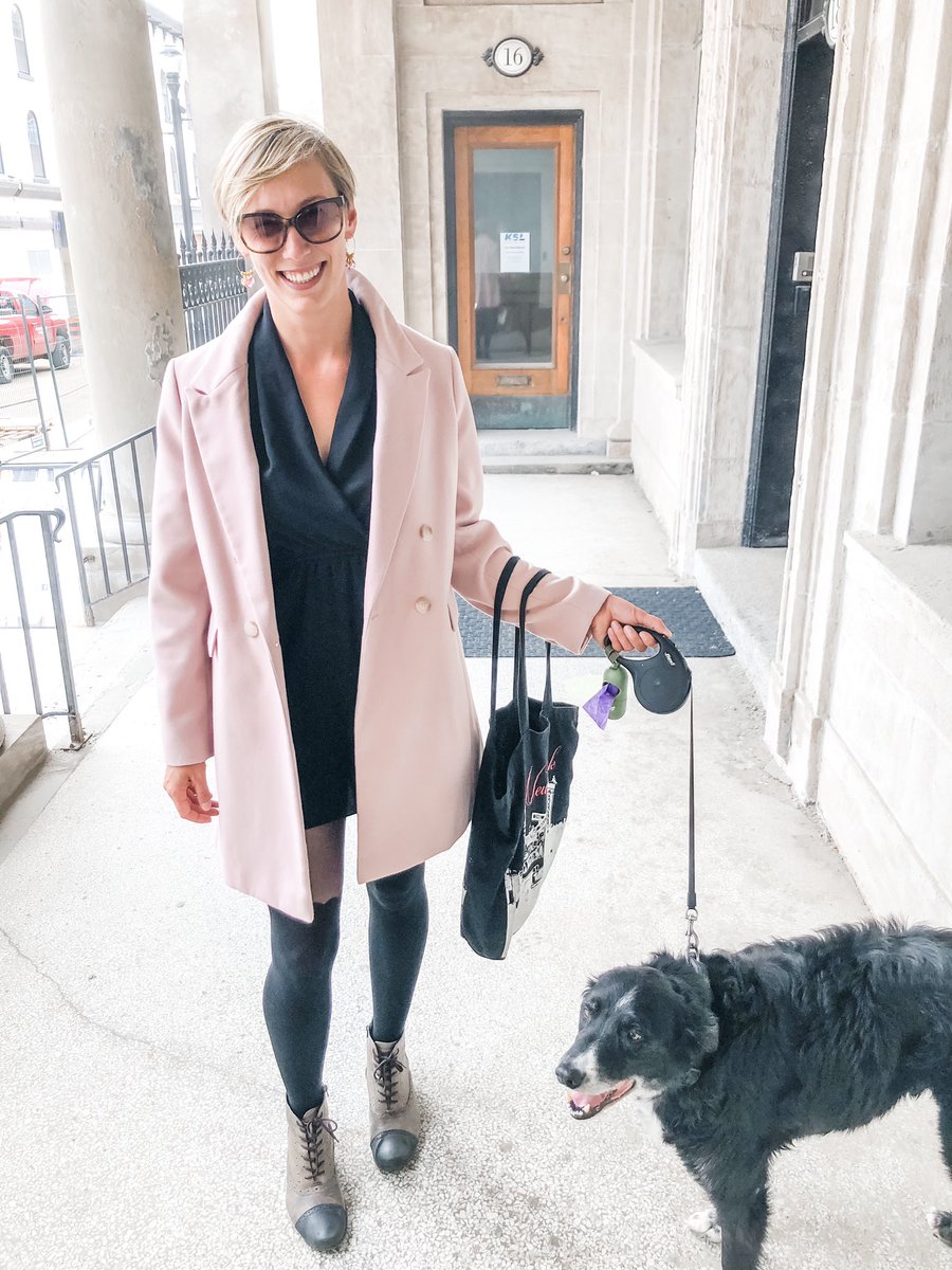 RobynLePrix's tweet image. Thank you Claire Huemiller and your sweet pooch for making Le Prix look so chic for your contactless curbside experience! #leprixonme 

Thank you so much for supporting my local, sustainable, female-led business. ✨🙌🏻🥰