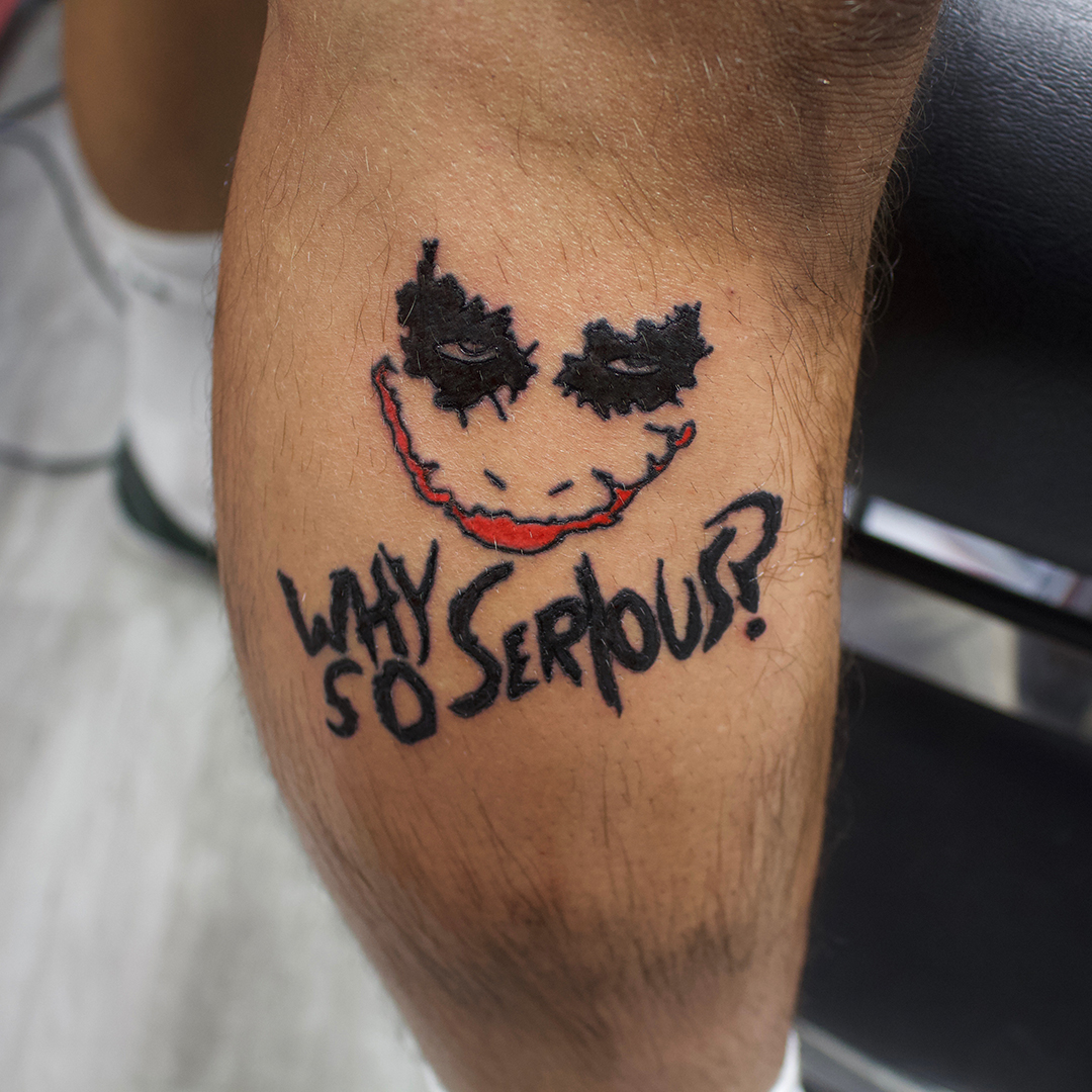 Why So Serious Tattoo why-so-serious-tattoo