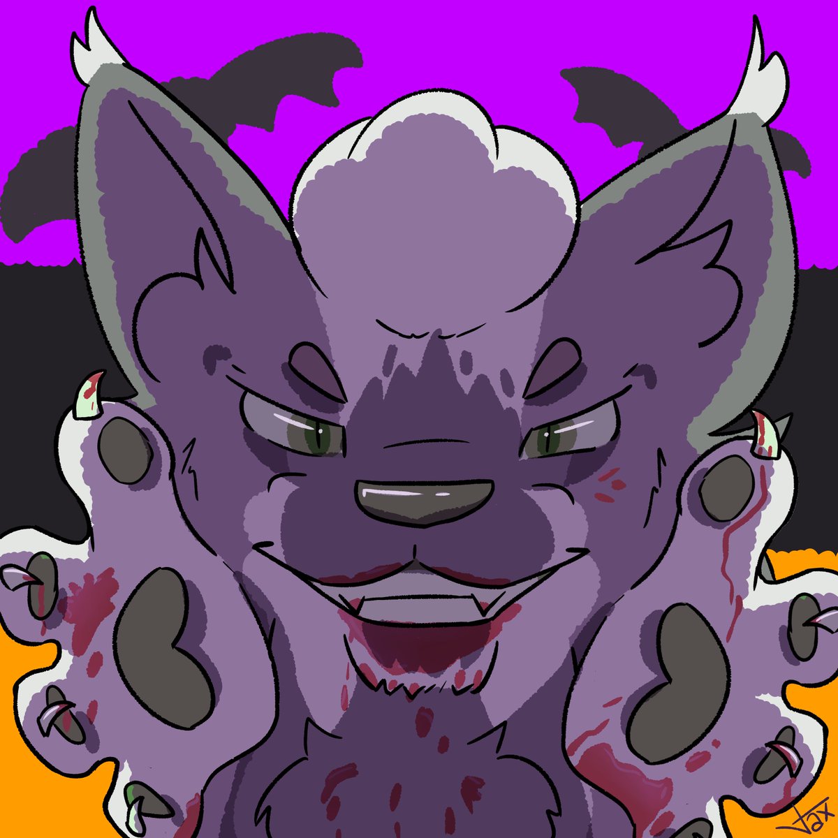RealJaxTheKat's tweet photo. cw// Blood
Another New Profile Pic since I wasn't perfectly happy with the other one
#warriorcats #pfp #driftfire #halloween https://t.co/ZqhC9bQ9Fm