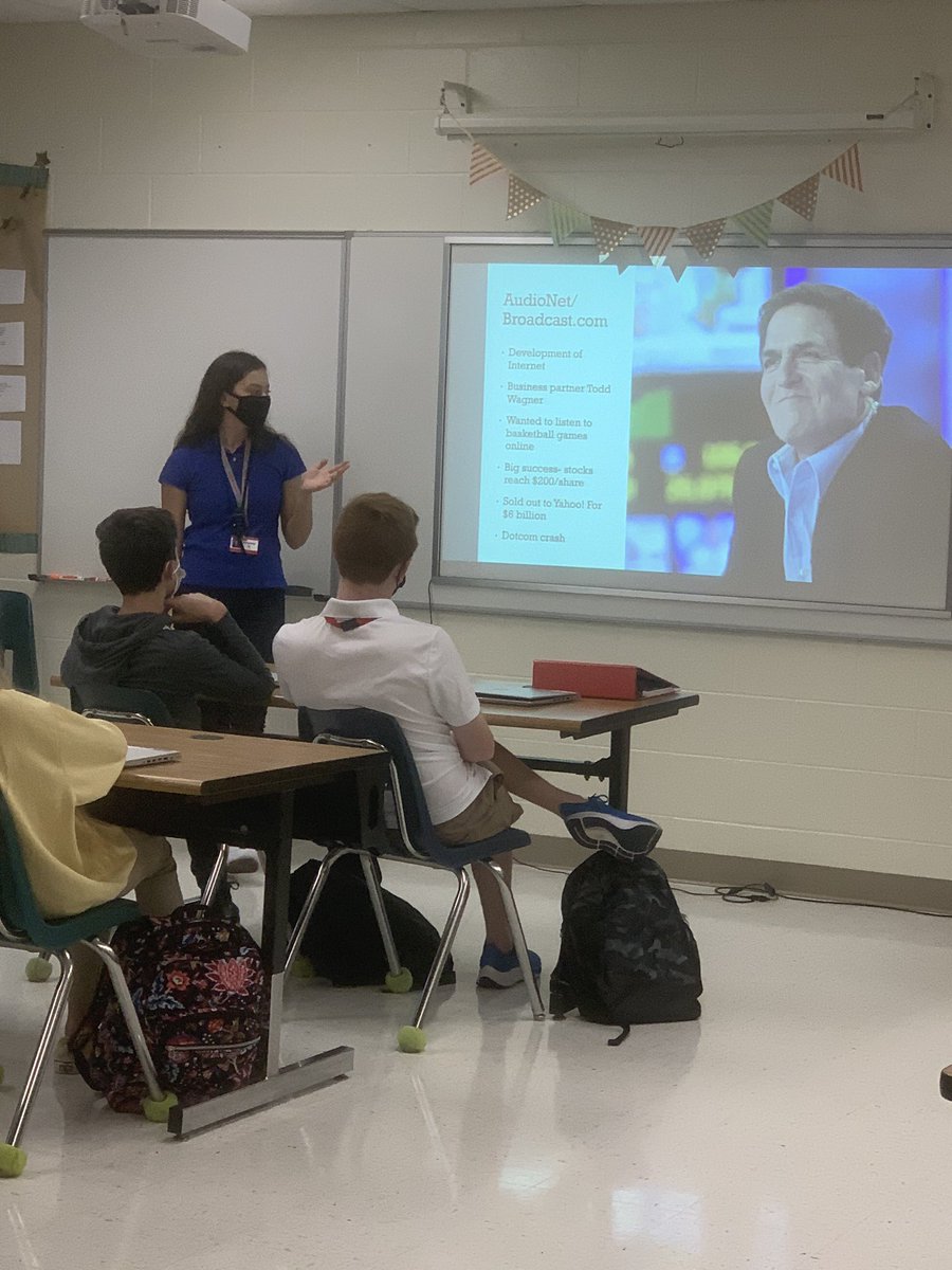 “Follow the Leader” presentations today- global perspectives progressive leaders in tech, innovation, and politics. Each student selected a leader and traced their impact, newsworthiness, bio and leadership style. <a href="/NNMSWildcats/">NNMS</a> <a href="/CCPS_SecELA/">𝙲𝙲𝙿𝚂 𝚂𝚎𝚌𝚘𝚗𝚍𝚊𝚛𝚢 𝙴𝙻𝙰</a>