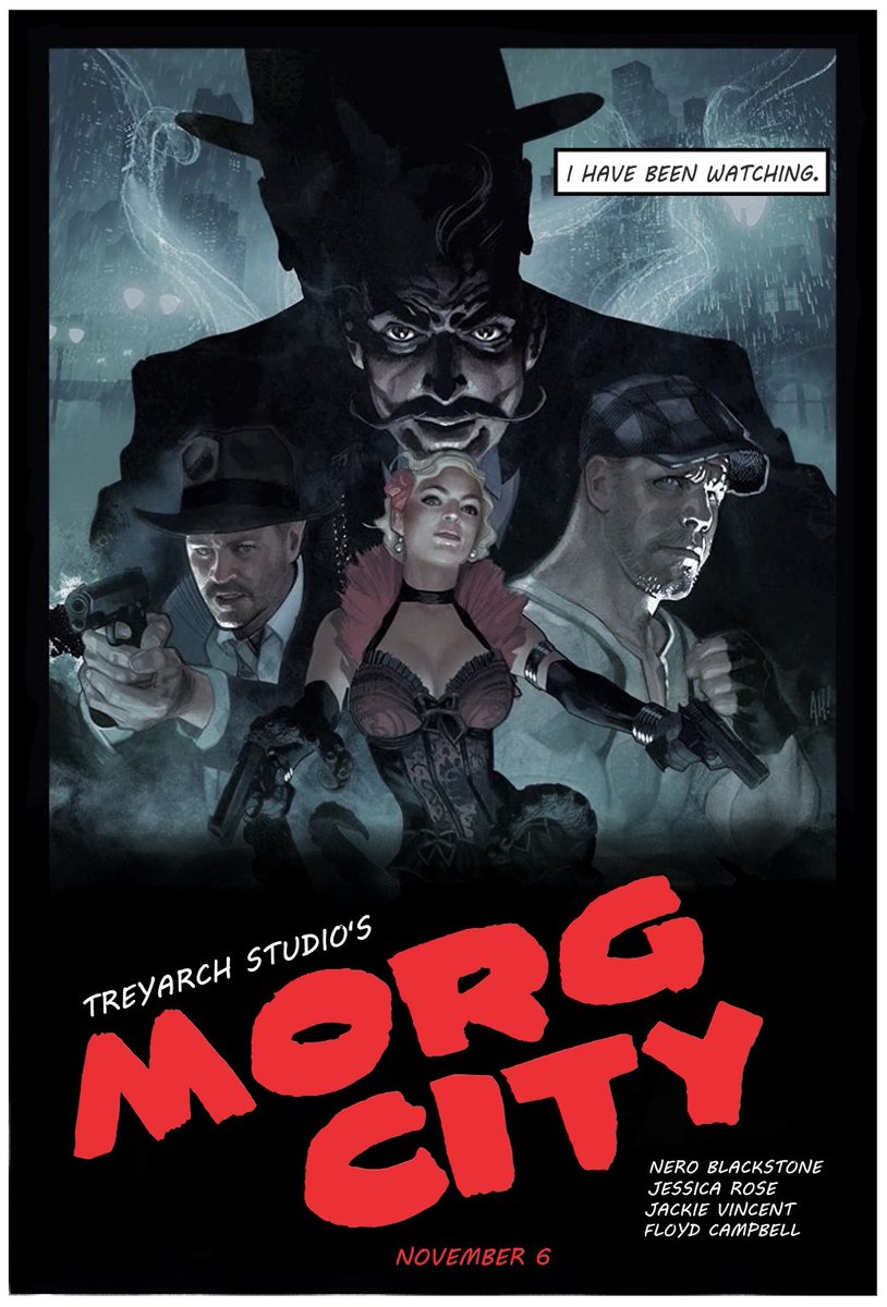 FTJGaming's tweet image. Only the Cursed Survive.

#zombies #BO3 #ShadowsofEvil #treyarch #SOE #Chicago #Lovecraft #cod #CallofDuty #Nero #Apothicans #ColdWar #Warzone #Margwa #MoviePoster #movie #MorgCity #Sincity #TheShadowman #Shadowman #Halloween #BOCW #BlackOps