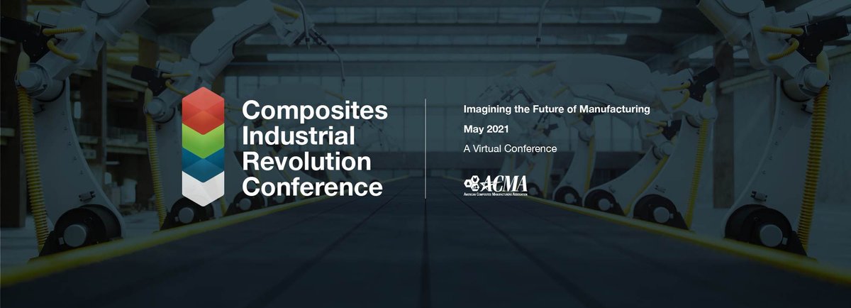 Showcase your company's expertise and innovation to an international audience at #ACMA's new event - the Composites Industrial Revolution Conference - Sponsorship and exhibit opportunities are available. https://t.co/XAV03ixpnl #composites #education #manufacturing #CIRC2021 https://t.co/LtnzFspUue