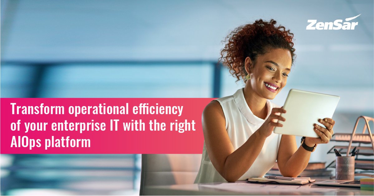 Is your IT ready to endure unprecedented challenging scenarios? Read this whitepaper to learn how AIOps can keep your business thriving with improved IT efficiency and increased business productivity. https://t.co/iQELqiCpCk
#DFSisHow #DigitalOperations https://t.co/n1sS67ZLqH