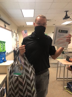 MCCSC_EDU's tweet photo. Justin Garner, a Language Arts teacher at Jackson Creek Middle School was honored from the American Legion Auxiliary as an Outstanding Educator. Garner is a US Marine Veteran. #Proud2beMCCSC https://t.co/LCjIuvZQaY