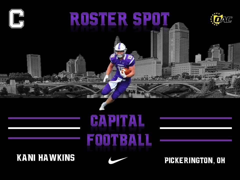 HawkinsKani's tweet photo. After a great visit I’m Blessed to say I’ve earned my first offer from @CapitalU_FB . I’d like to thank @willweir55 for opportunity❗️ https://t.co/r6x69OMeul