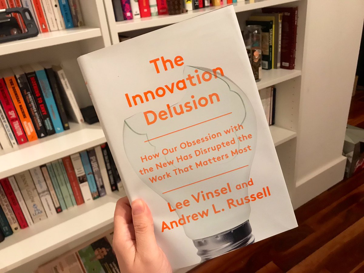 Just had the loveliest chat with <a href="/RussellProf/">Andrew L. Russell</a> and <a href="/STS_News/">Lee Vinsel</a> for an upcoming <a href="/radicalscipod/">Radical Science</a> with <a href="/lawrenceyolland/">lawrence yolland</a> 🙌

This book is wonderful - highly highly recommend 💥💥