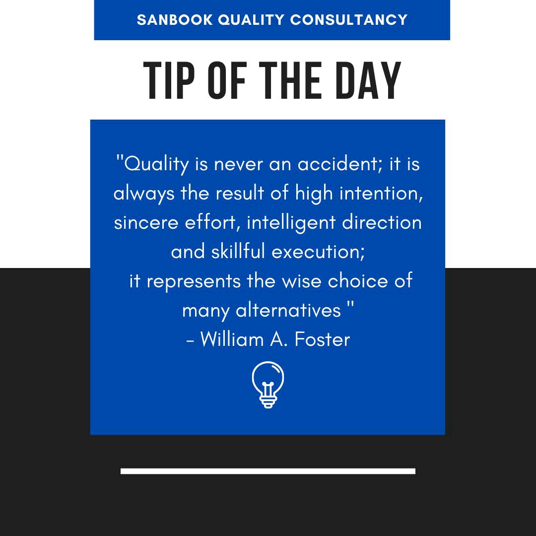 sanbookqc's tweet photo. It's Quality Monday!
Follow Us For More Tips Every Week!
#qualitytips #auditingtips #qualitymonday #qualitysystems https://t.co/5cv3EBMl7I
