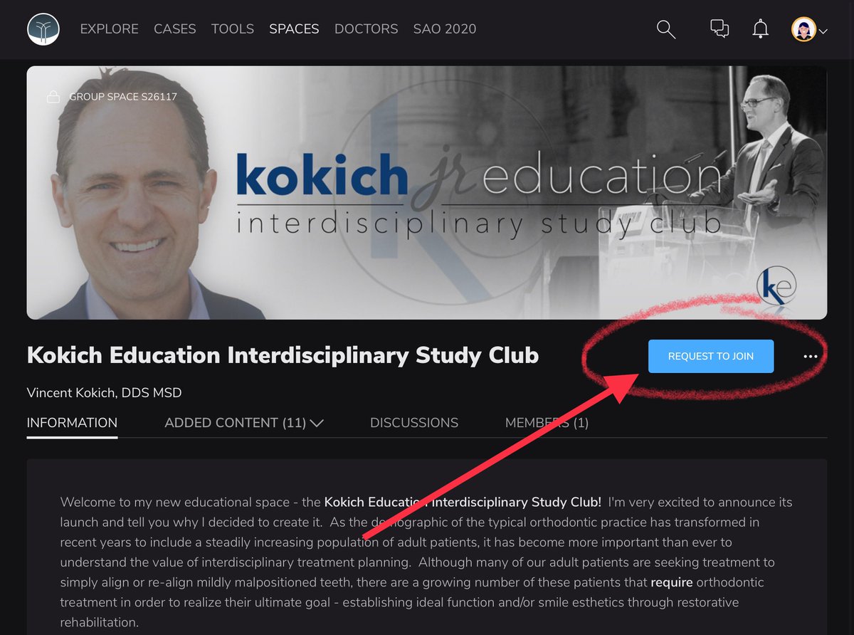 An official launch date of - November 6th - has been set for the Kokich Education Interdisciplinary Study Club - super excited about this! It will be hosted by Orthoscience on their secure, hippa compliant Polaris platform. More details coming soon - can't wait to connect!