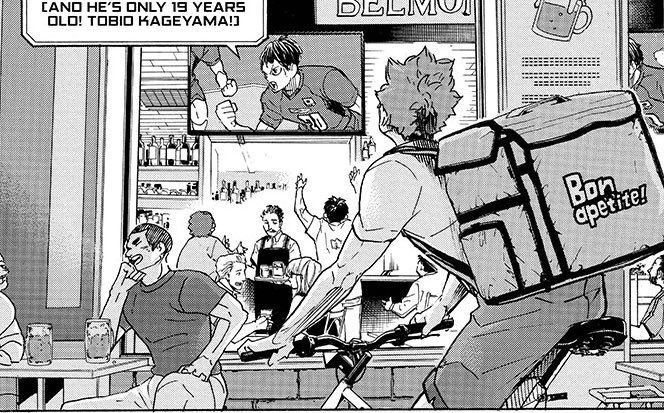 hq 365 & 370scenes in which we never see kageyama’s & hinata’s expressions, is when they’re staring at each other, during important moments that involve the other. there’s this hidden vulnerability about both panels. in a way, by keeping it hidden, furudate already tells us sm—