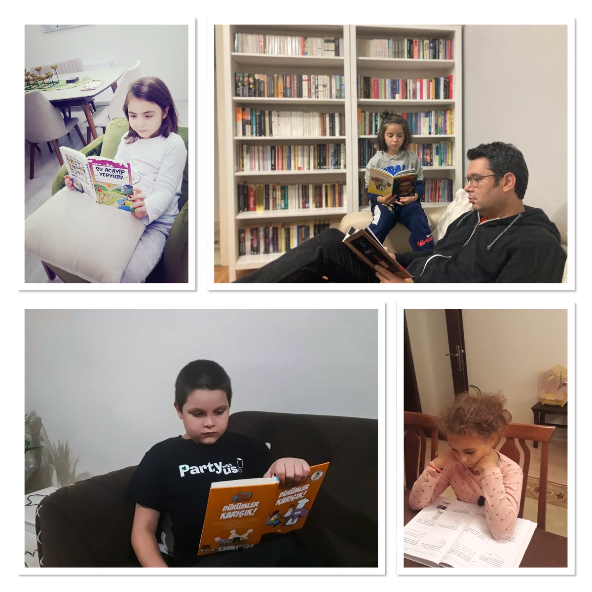 Edirne_MEM's tweet photo. Bir çocuk için ailesiyle birlikte geçirilen zamandan daha iyi bir anı yoktur. Çocuklarımızla birlikte kitap okuyalım. Çocuklarımızı bu anılardan mahrum bırakmayalım. Hep birlikte kitap okuyalım. #edirneokuyor 

@tcmeb @ziyaselcuk @edirne_valiligi @Dr_Onderarpaci https://t.co/UmEBNGGBi2