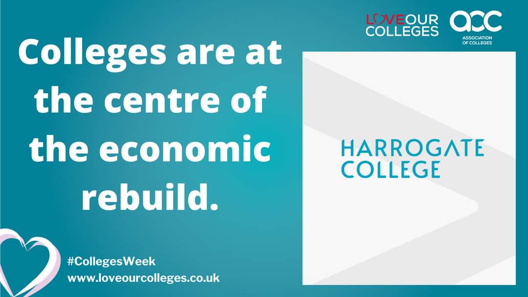 At Harrogate College we are proud to work with local businesses, making sure they have staff with the right skills to help them survive and thrive.
#LoveOurColleges #CollegesWeek #HarrogateCollege