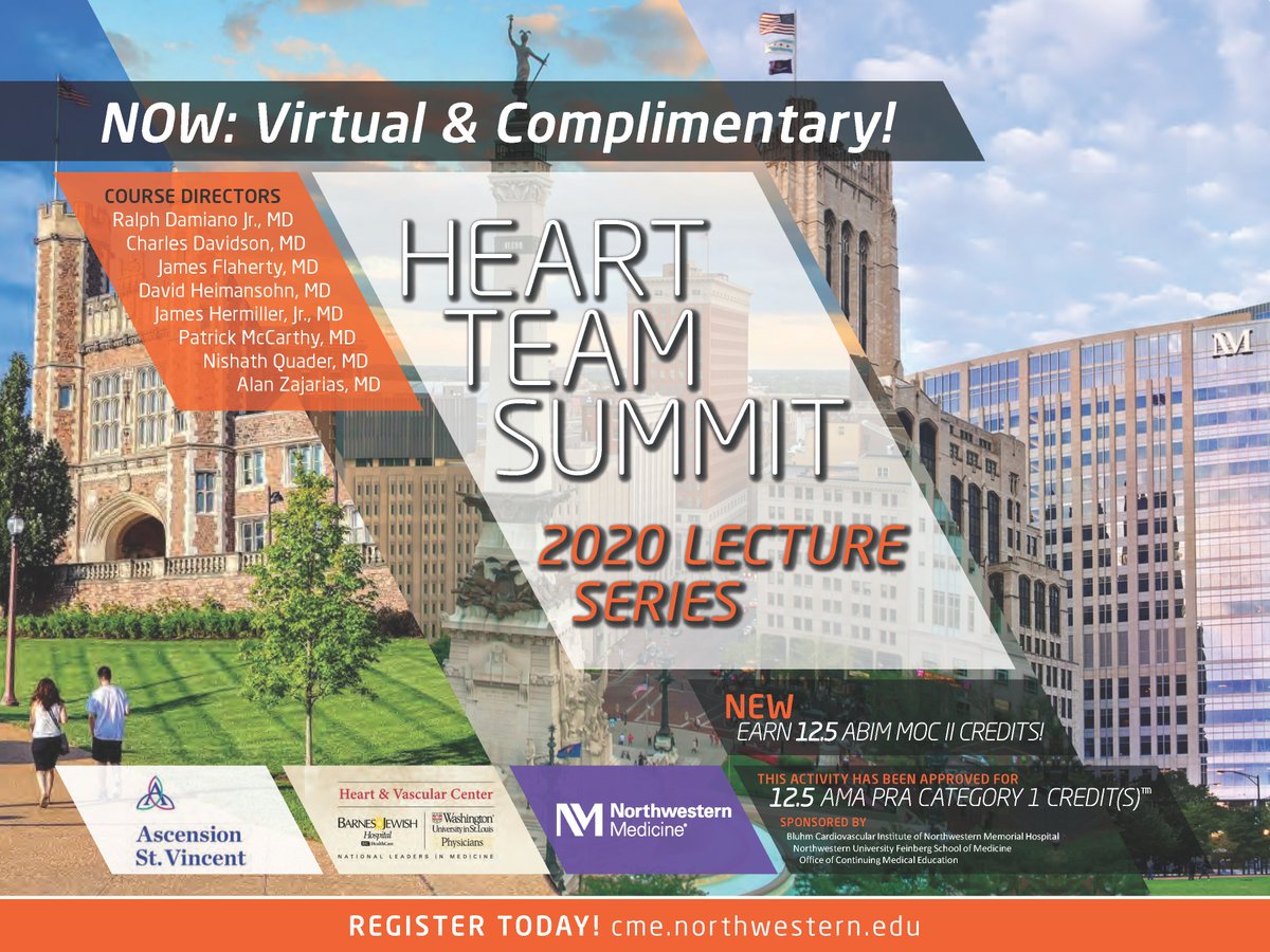NMValveDoc's tweet photo. I'll be speaking on "Valve Prosthetic Selection: Helping the Patient Make the Right Choice" next Wednesday October 28, at 5:00PM CST for the #HTS2020 Lecture Series. 
Join us! 
You can register complimentary here: https://t.co/t2MocJi6uo. 
@NMCardioVasc @WashUSurgery @StVincentIN https://t.co/7WjSNI9641