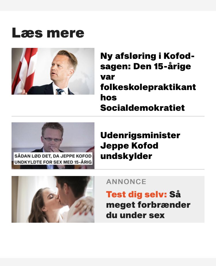 Kan vi tale om uhensigtsmæssige placeringer af annoncer i disse tider? 🤦🏼‍♂️