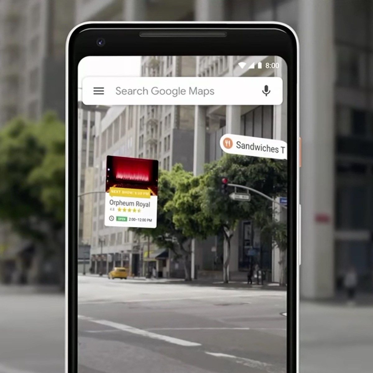 SoftarexTech's tweet photo. Google is going to finally exploit the Live View’s full AR potential.

Google Maps’ new functionality powered by AR won’t be limited to walking directions. Users will be able to see the store’s or restaurant’s rating, working hours, and more.

Learn more - https://t.co/DvuuLCZaB1 https://t.co/sG5DfgCAJ0