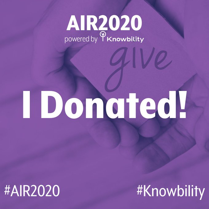 sharrush's tweet photo. The Accessibility Internet Rally (AIR) program has inspired digital access advocates for more than 20 years. This year, more people than ever have volunteered to learn and implement #a11y for community groups - can you help? https://t.co/ZNOtPJ1FYJ https://t.co/7jwgLFodcl