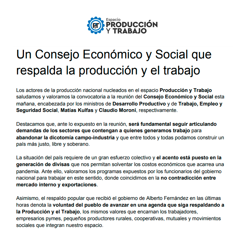 conarcoop's tweet photo. ... Matías Kulfas y Claudio Moroni, respectivamente.”
@fecootra @CTAok @CFTArgentina @CGERAnacional @CANPoCteAgraria @Gestaraorg @cnctargentina @FONAFargentina #CADA #AMRAF #MNUP https://t.co/DdOda8kdyT