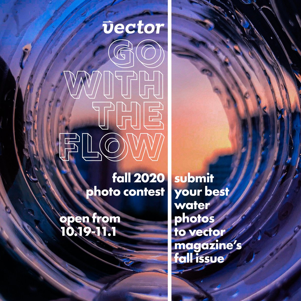 vector_eng's tweet image. Submit your photos that best demonstrate Fluidity for a chance to win a $10 gift card of your choice and be featured in our upcoming magazine! Anything from water and lava lamps to bubbles and coffee count, so get creative:)  
Visit utvector.com/photo-contest for more details