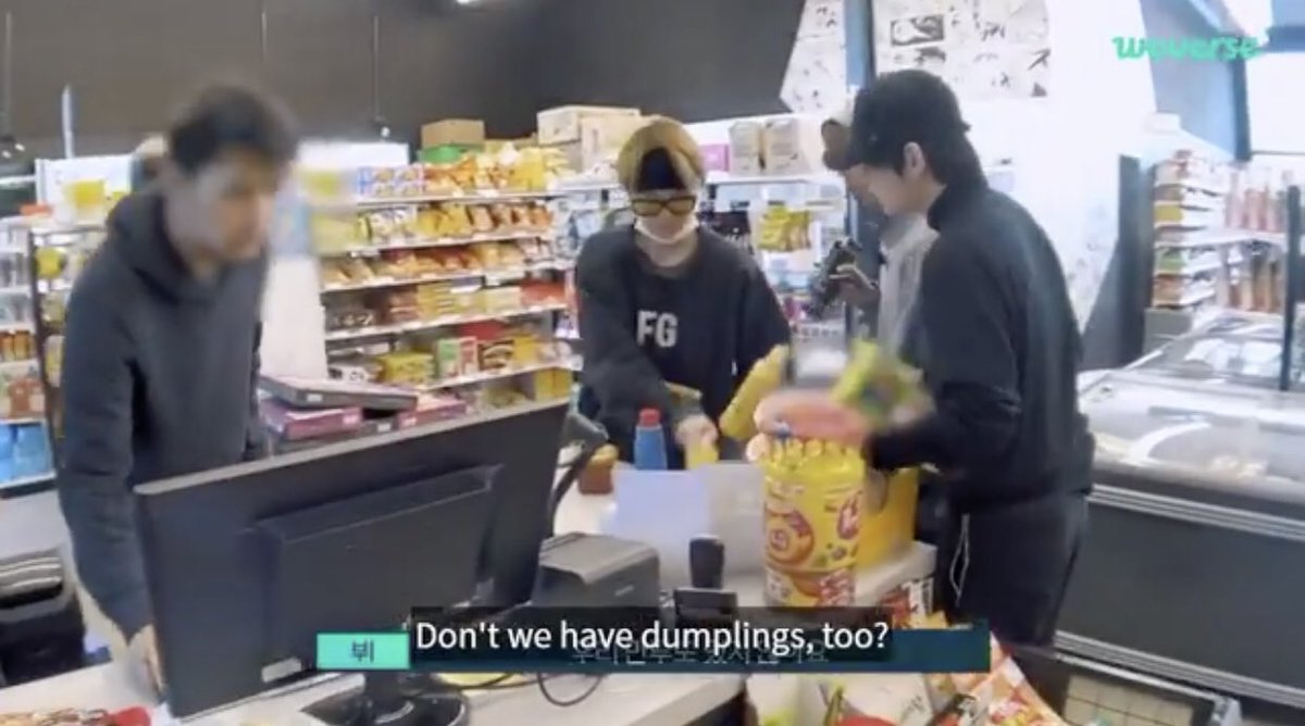 ending this lil thread with tae asking if they have dumplings and yoongi without a second thought telling him not to worry and that he will make dumpling soup tomorrow