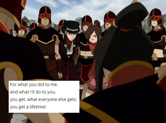 alright. listen. Listen. before we start - i know, okay? this thread is overwhelmingly fire nation. i know. it's impossible not to make mcr lyrics about them. i'm sorry. it's the way it is. buckle up