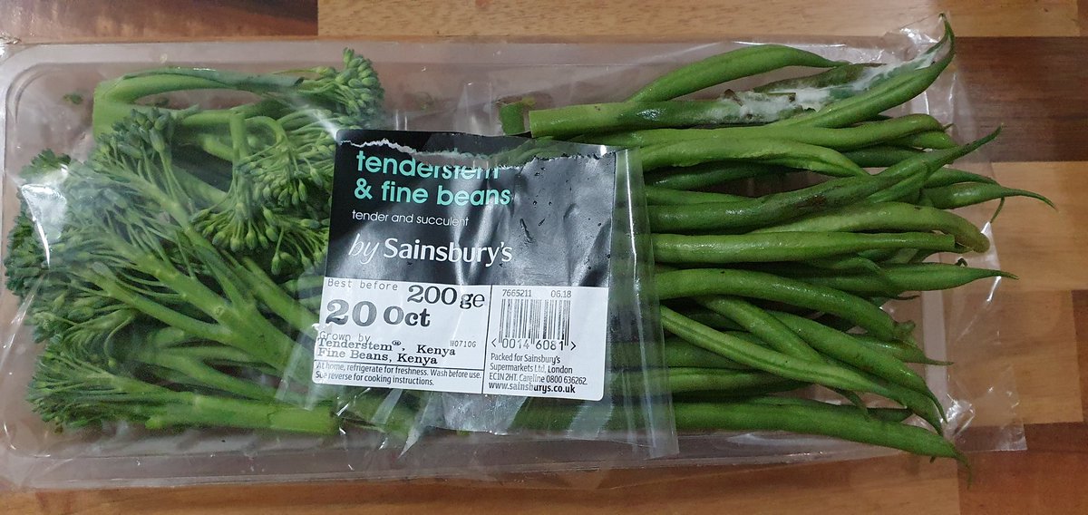 Furry white beans. Not what you expect to find in your <a href="/sainsburys/">Sainsbury's</a> green beans that aren't even past there best before date. Unfortunately not the 1st time in recent weeks that I've received below par fresh produce