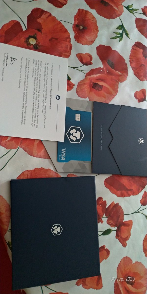 KKD96's tweet photo. Även Crypto com har ett kreditkort kopplat till kontot. Fungerar på annat sätt än Coinbase. Sätt in Fiat och få CRO i bonus på alla köp. https://t.co/UkRcnUe0HR
