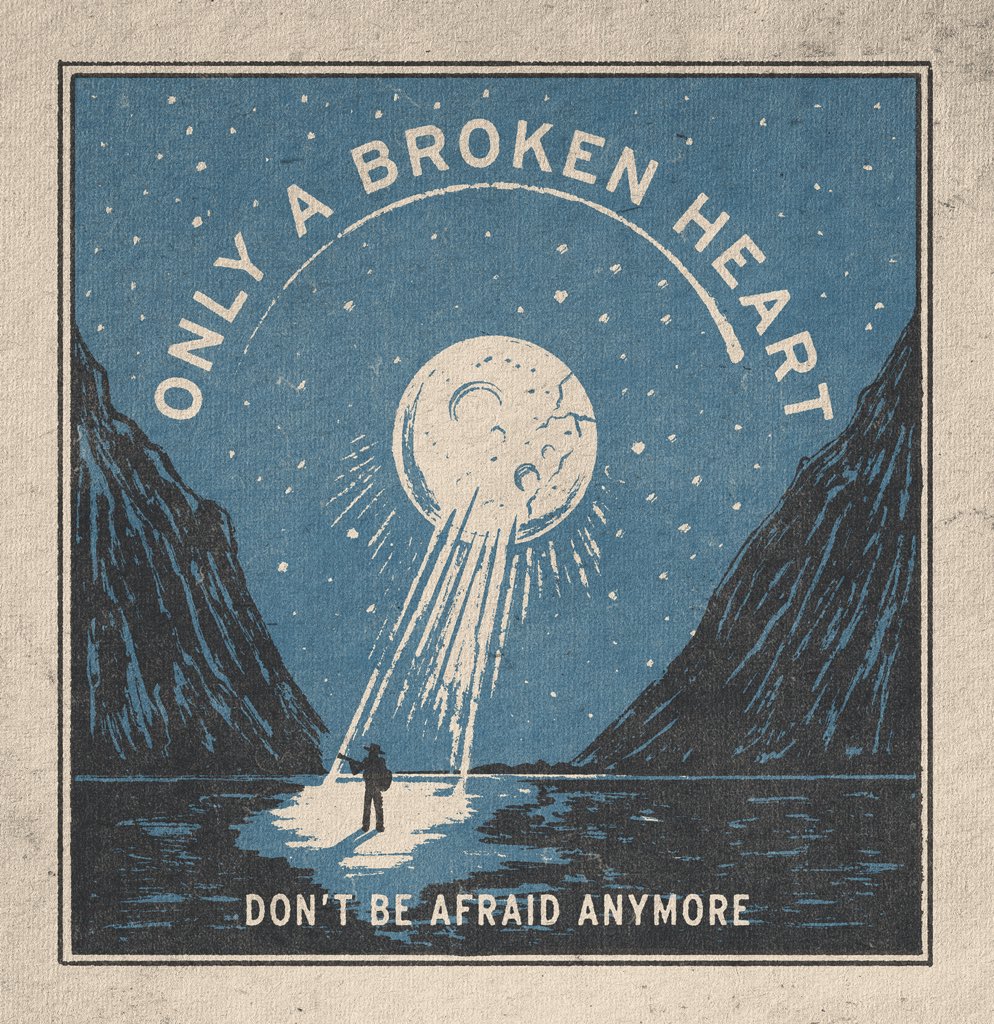 “Stand in the moonlight, stand under heaven. Wait for an answer, hold out forever. But don't be afraid anymore, it's only a broken heart”
Watch "Only A Broken Heart” lyric video along with artwork created for all the songs on ‘Wildflowers &amp; All The Rest’ bit.ly/2T5wPxu