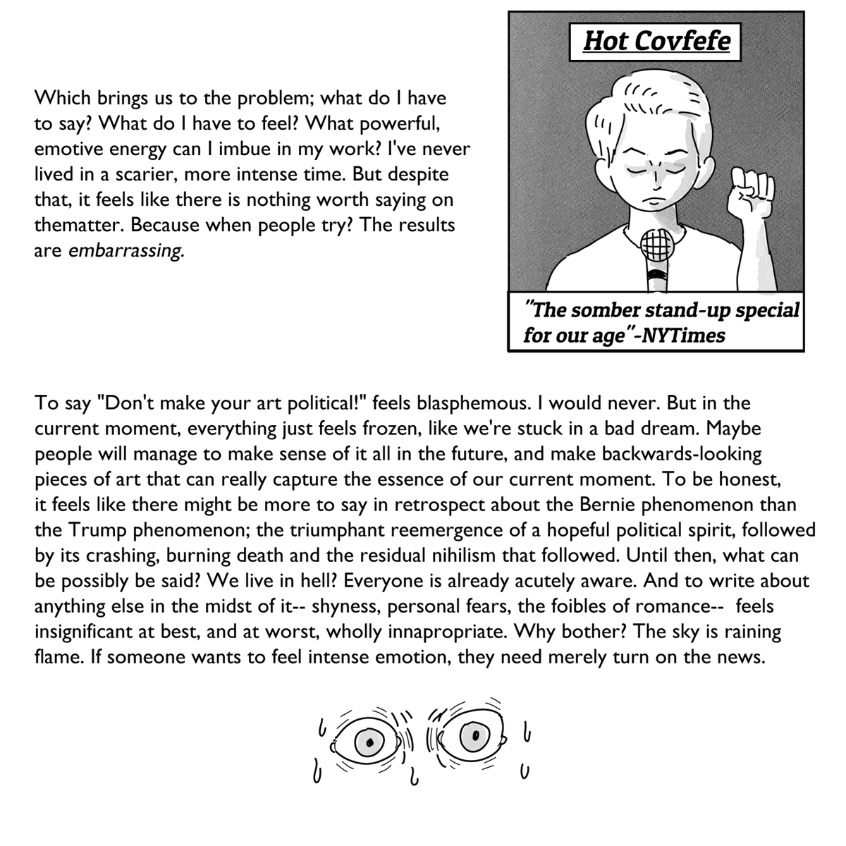 A Comic About Trying To Make Meaningful Art [1/2] 